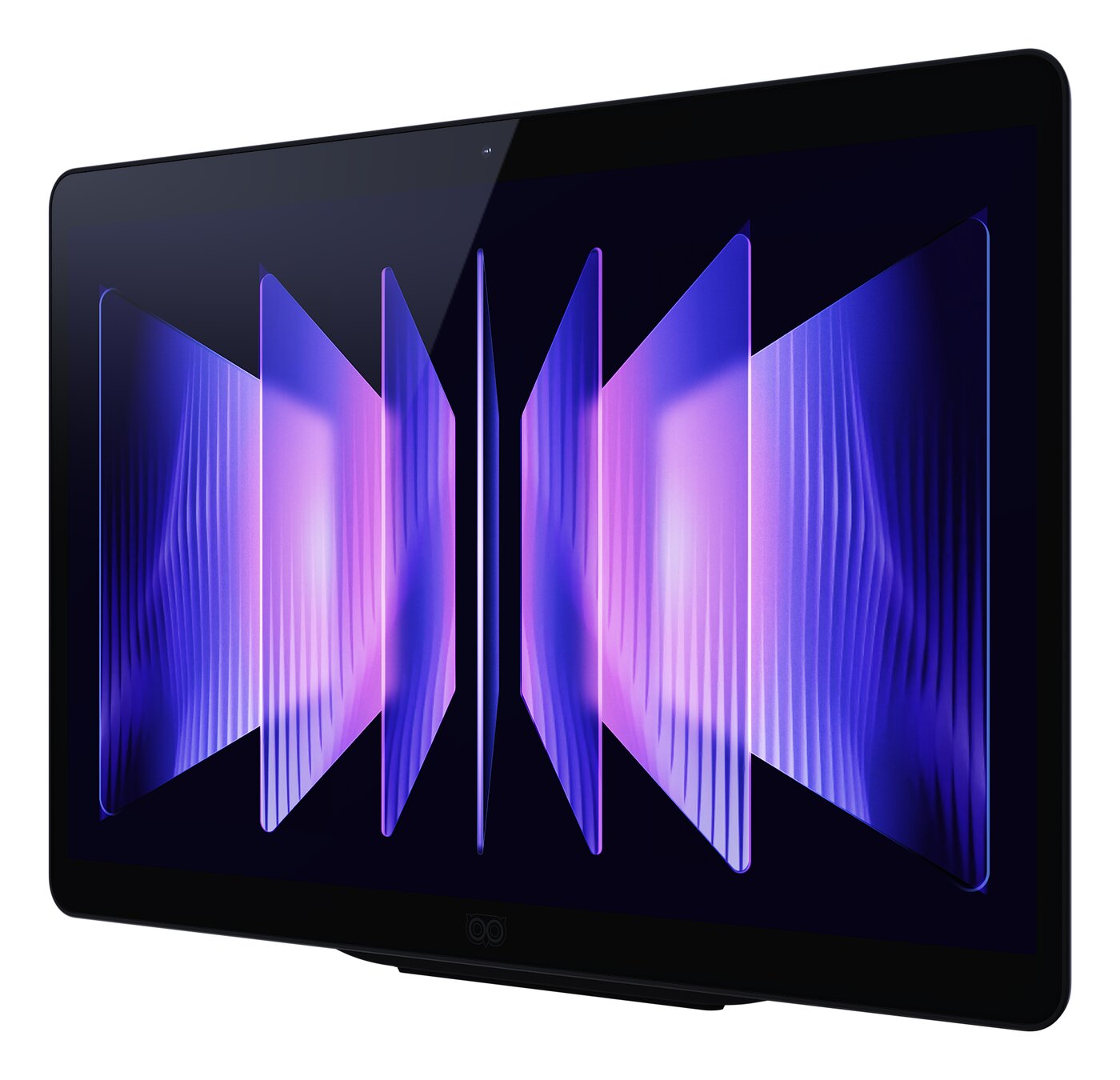 The Owl3D Shift, a 14-inch display, seen at an angle.