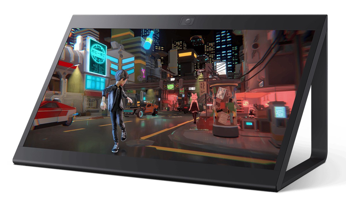 A Sony Spatial Reality Display ELF-SR2 seen from the front.